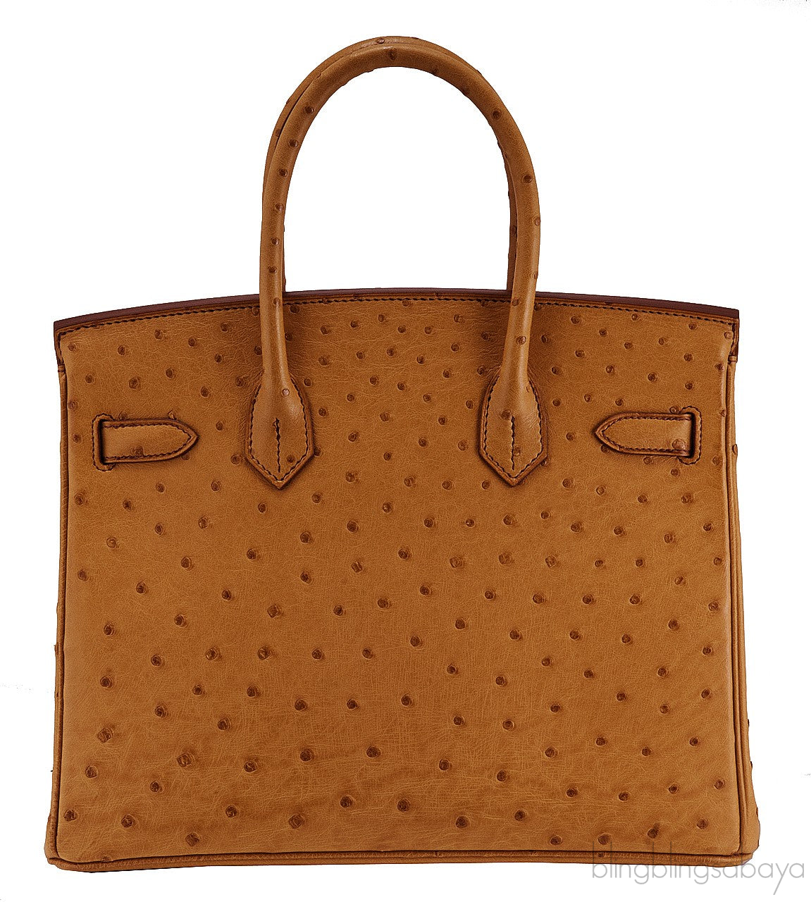 Birkin 30 Ostrich Gold PHW