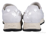 White Sequin Embellished Sneakers