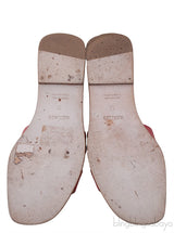 Oran Sandals Red Crocodile