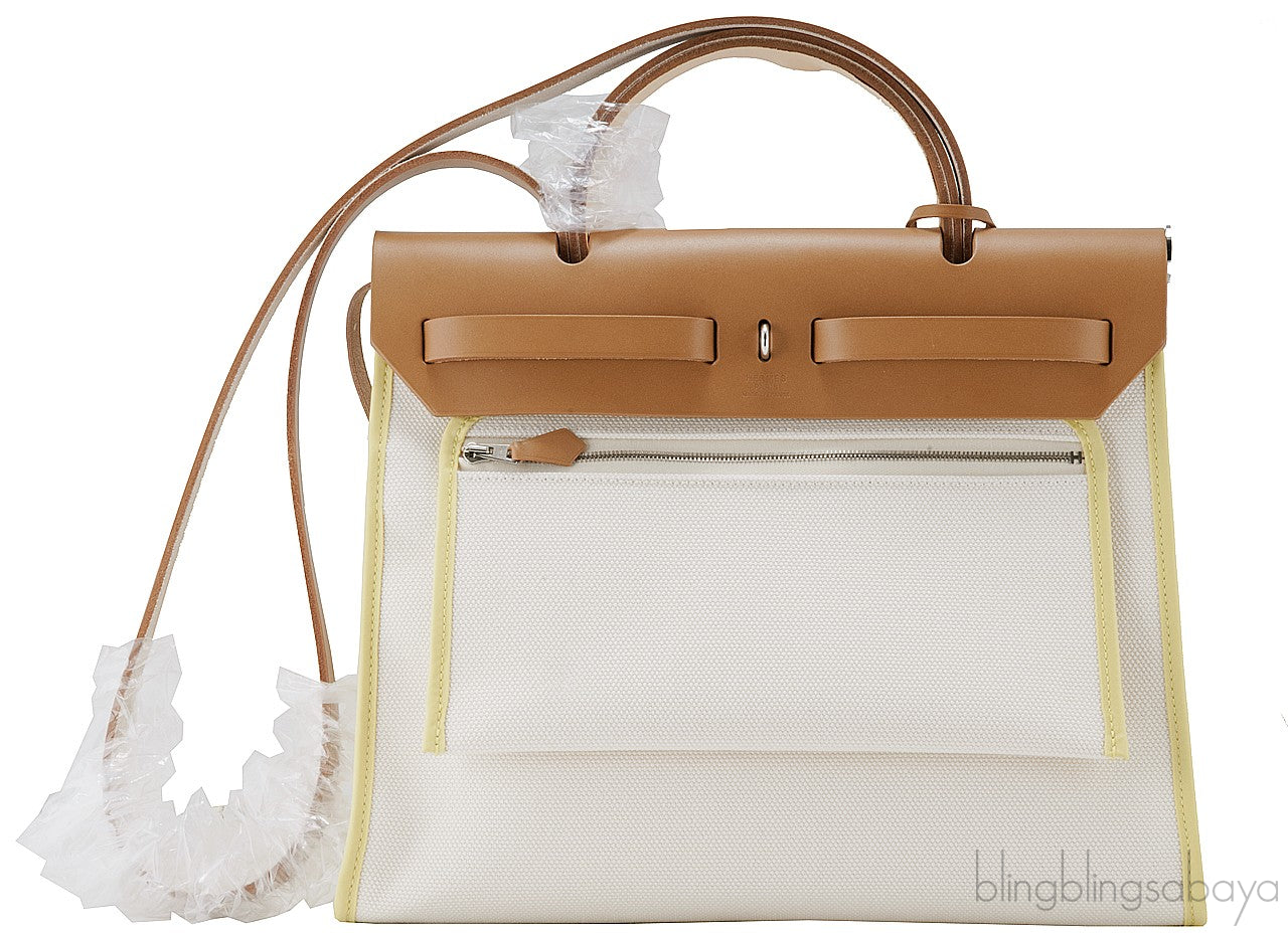 Herbag Zip Beige with Soufre Lining