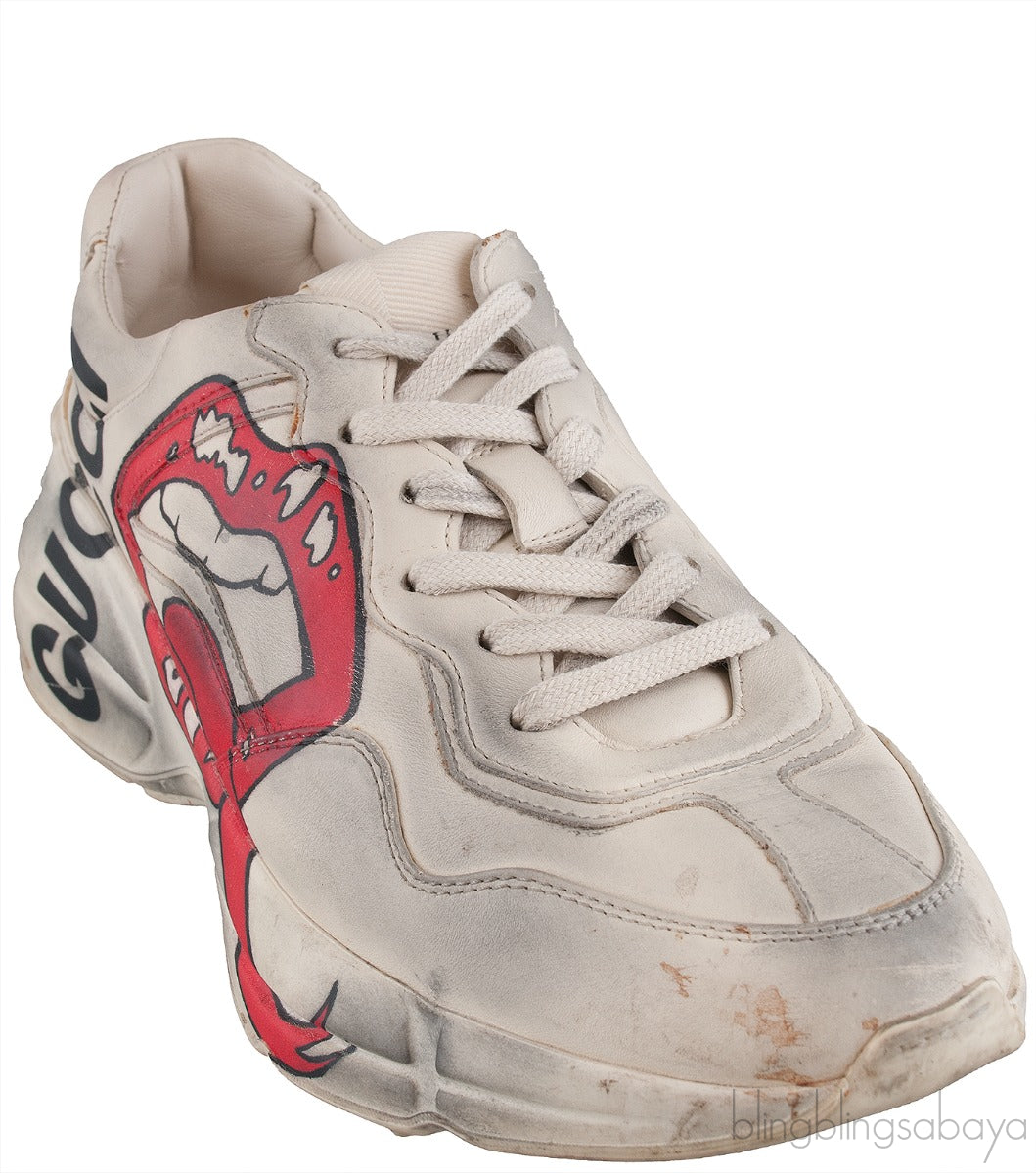 Gucci Mouth Print Rhyton Sneaker