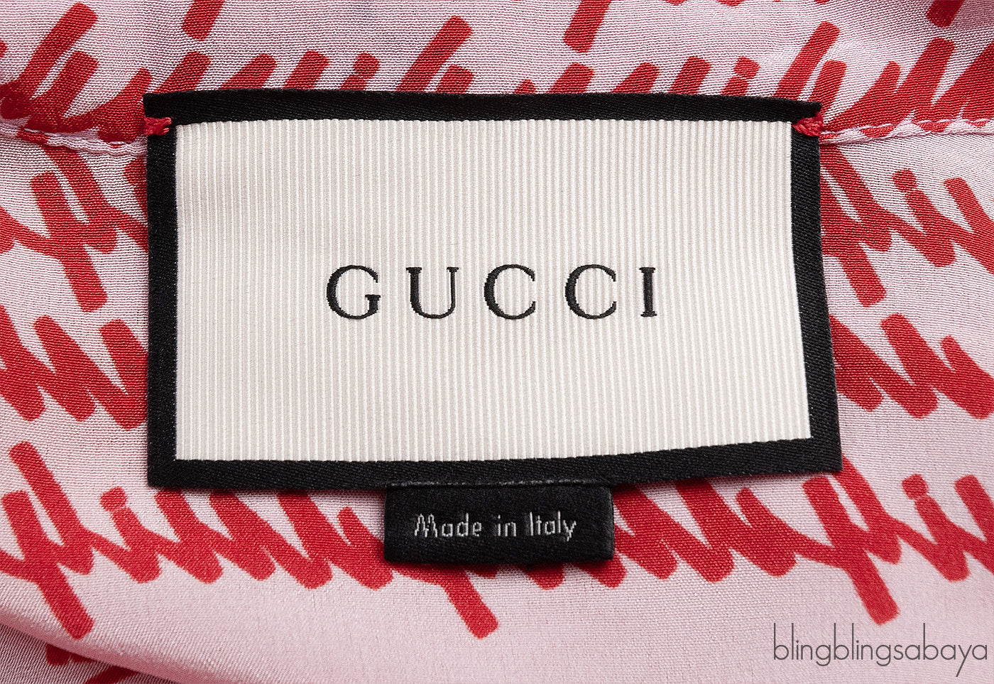 Gucci Pink Printed Longsleeves Top and Skirt