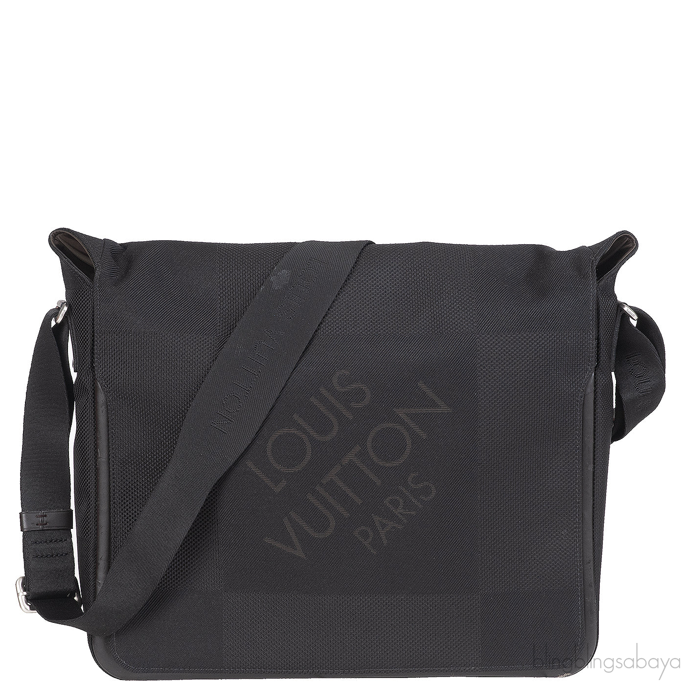Louis Vuitton Black Denier Geant Canvas Messenger