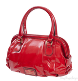 Valentino Garavani Red Patent Top Handle Bag