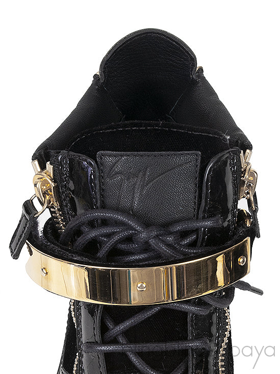Black Coby High Cut Sneaker