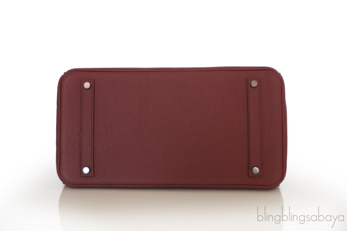 Birkin 35 Bois Rose Taurillon Clem