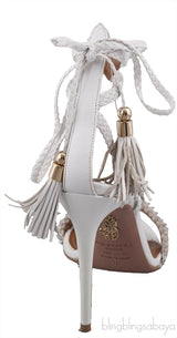 Braided Fringed Tassel Sandals
