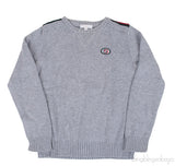 Grey Cotton Kids Sweatshirt