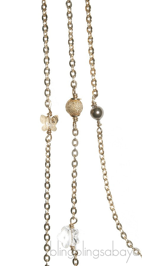 Long Multi-strand Necklace