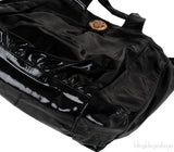 Hysteria Black Patent Leather Tote
