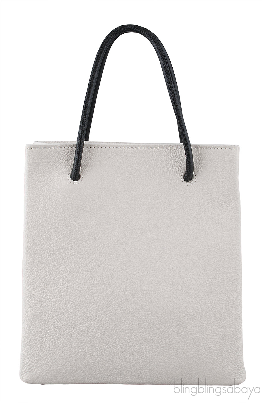 Logo Print Shopping Tote