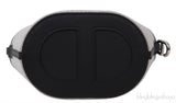 In-the-Loop 18 Ecru/Black Canvas & Black Swift Leather PHW