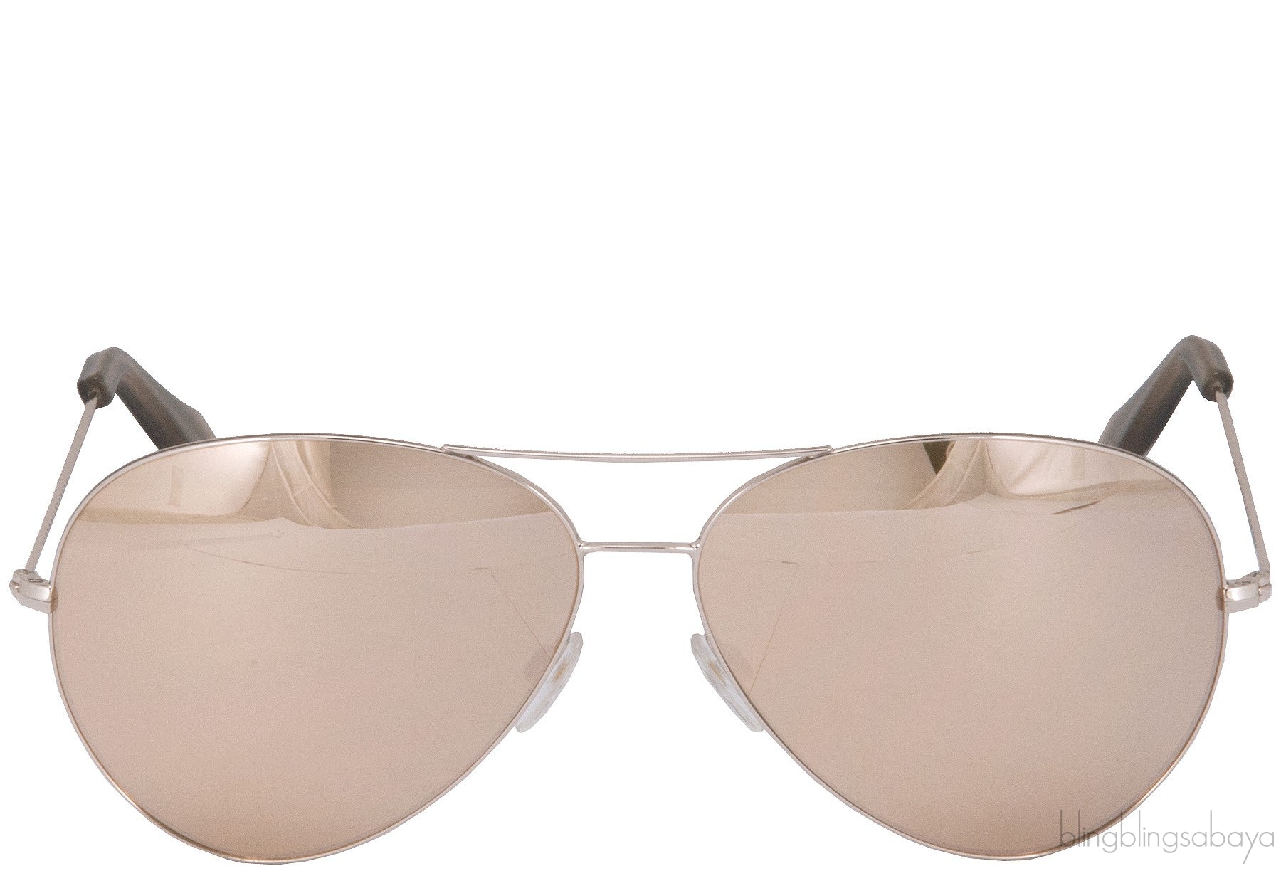 Gold Aviator Sunglasses