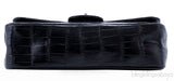 Classic Jumbo Black Shiny Croco