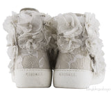 Floral Mesh Camellia Sneakers