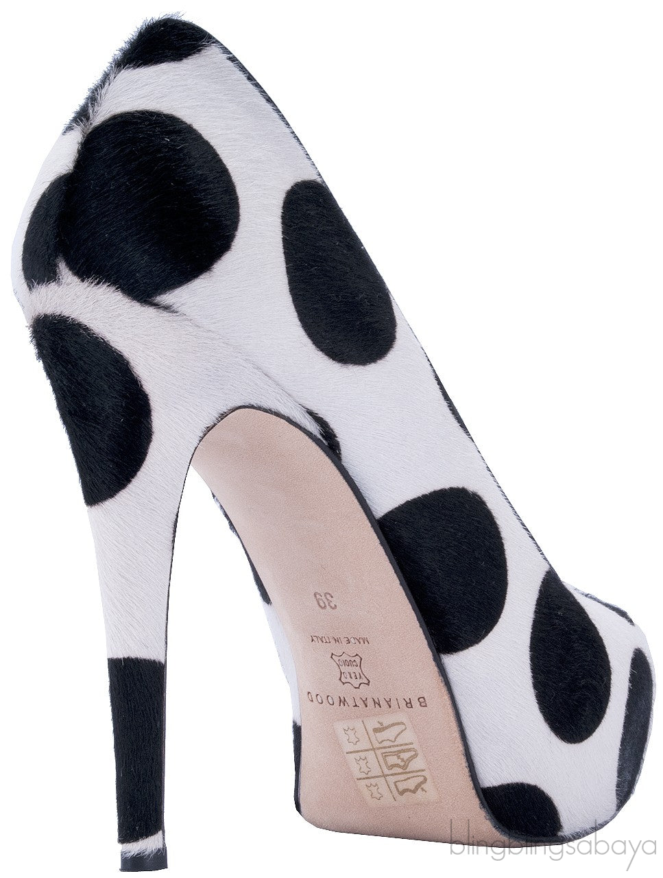 Maniac Polka Dot Platform Pump