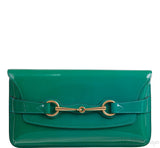 Bright Bit Green Patent Clutch