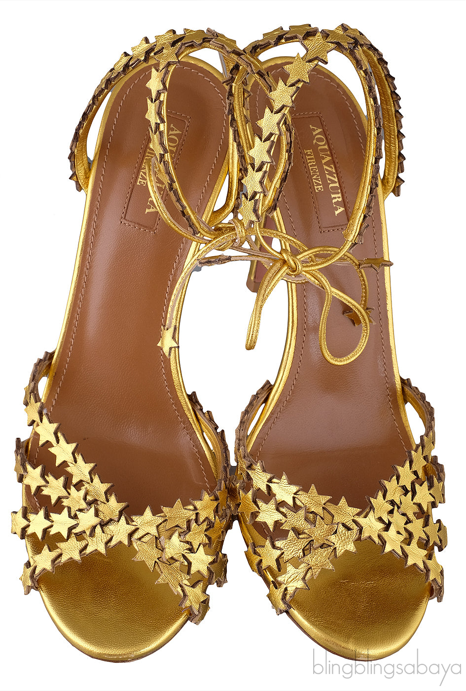 Gold Starlight 105 Sandals