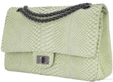 2.55 Reissue Jumbo Flap Bag Python