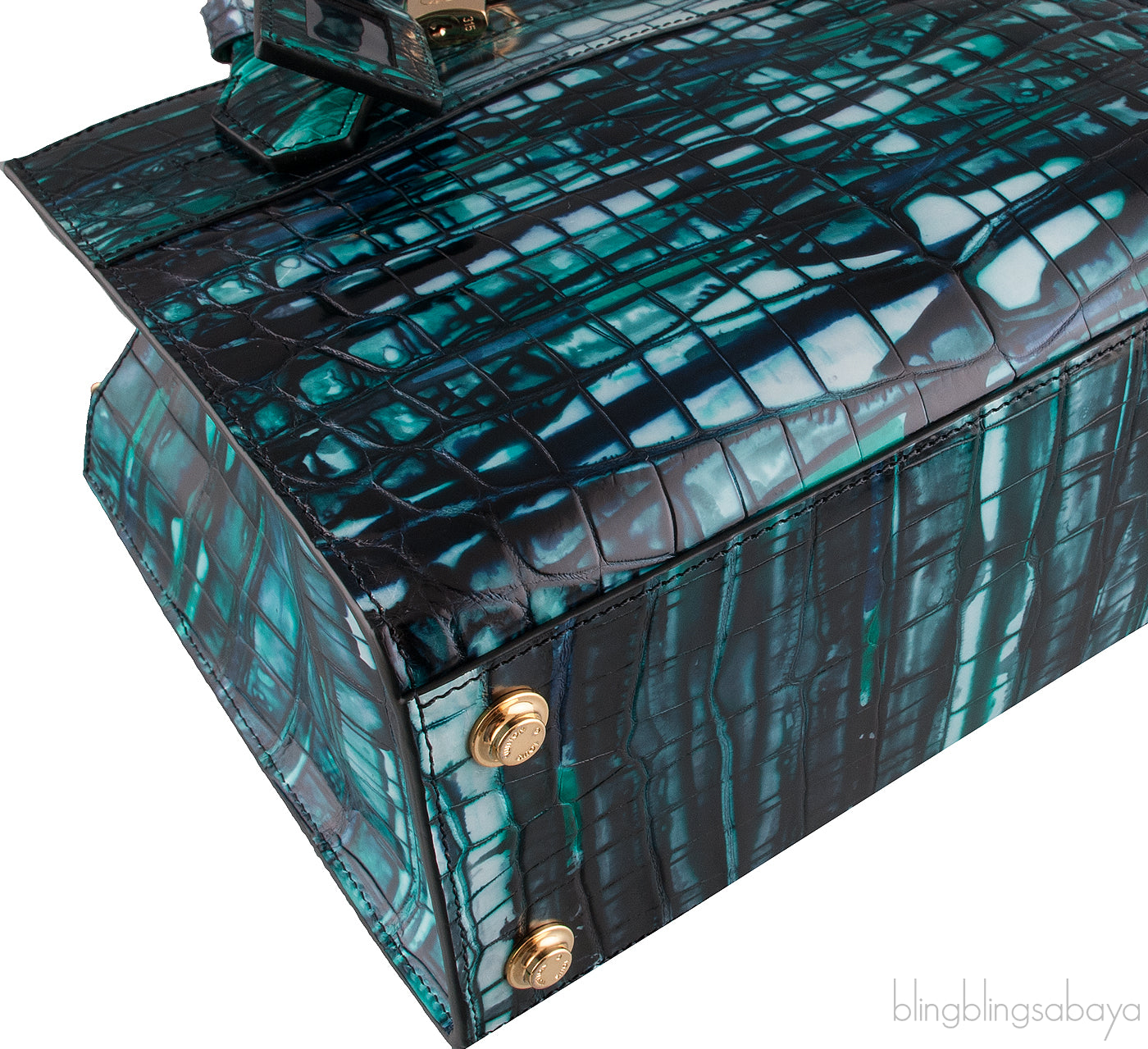 City Steamer Crocodile Bag PM