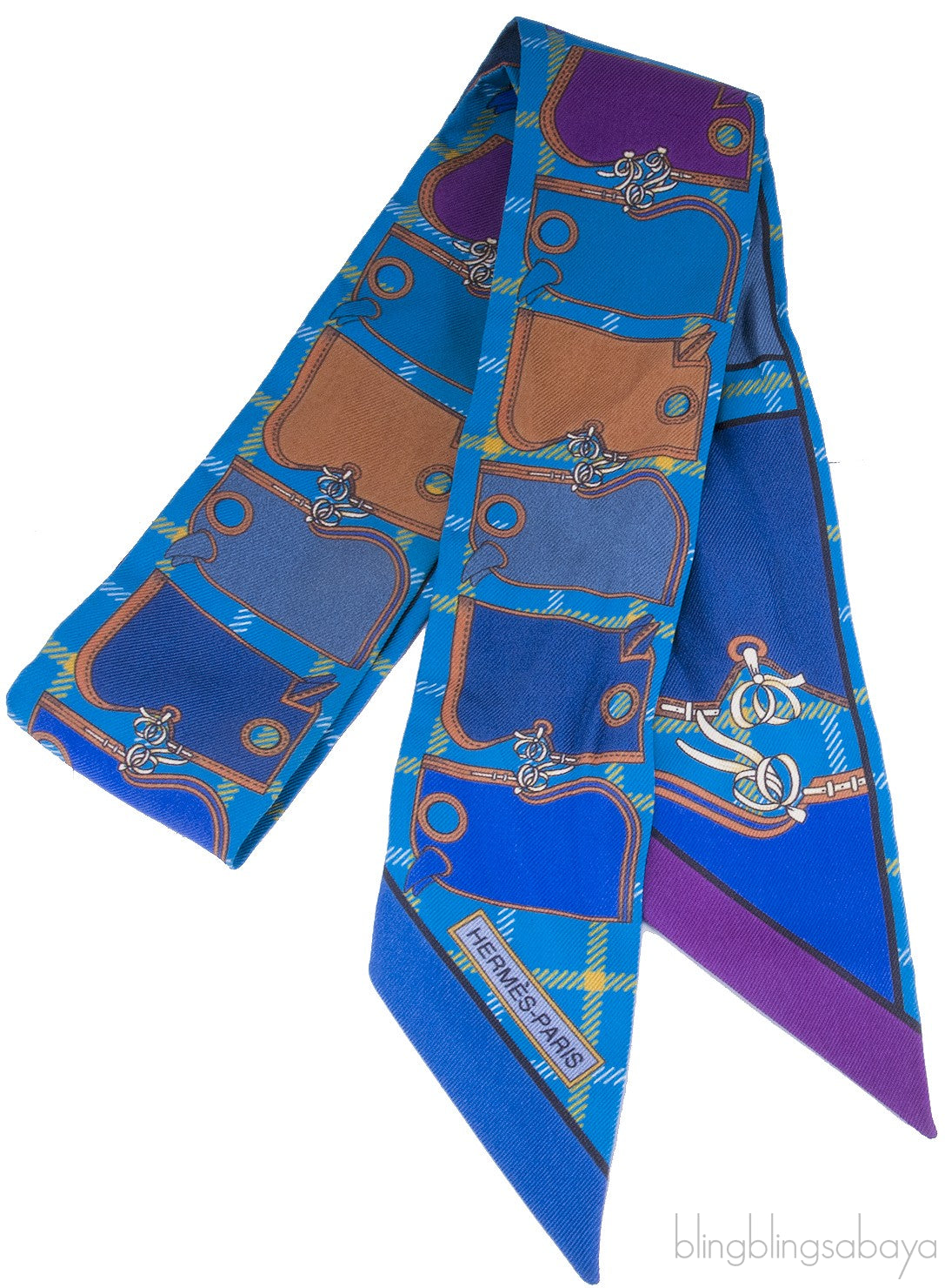 Multi-color Printed Twilly