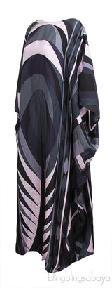 Pucci Multicolor Volute Print Long Kaftan