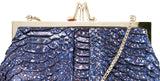 Python Loubi Clutch Bag