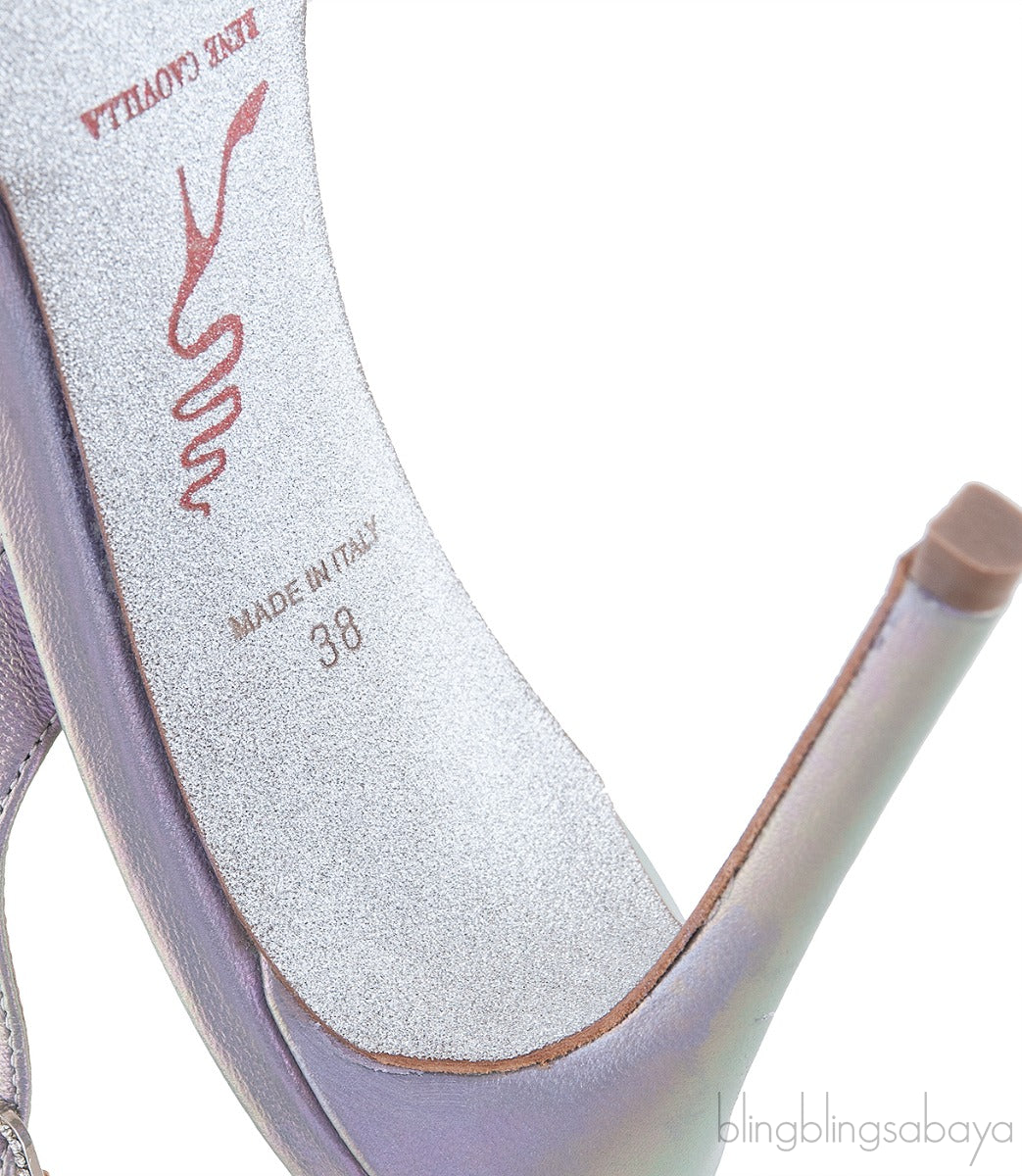 Veneziana Strass PVC Slingback