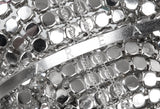 Long Crystal Hairpiece Silver