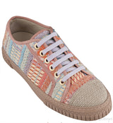 Tweed Low Cut Multicolor Sneakers
