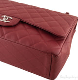 Red Caviar Maxi Flap Bag