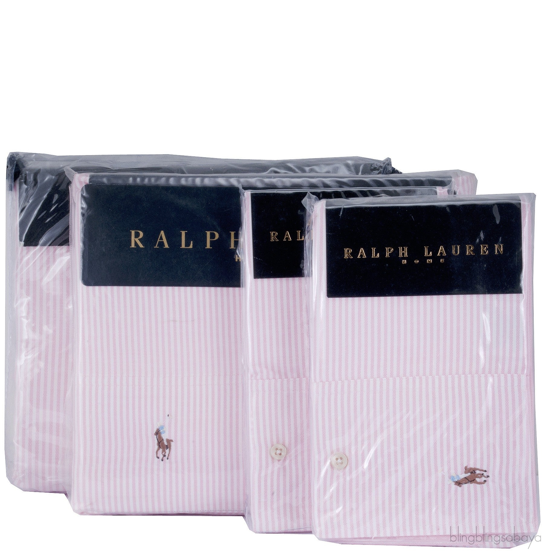 Oxford II Pink Stripe Beddings