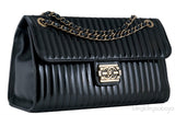 Black Quilted Boy Bag