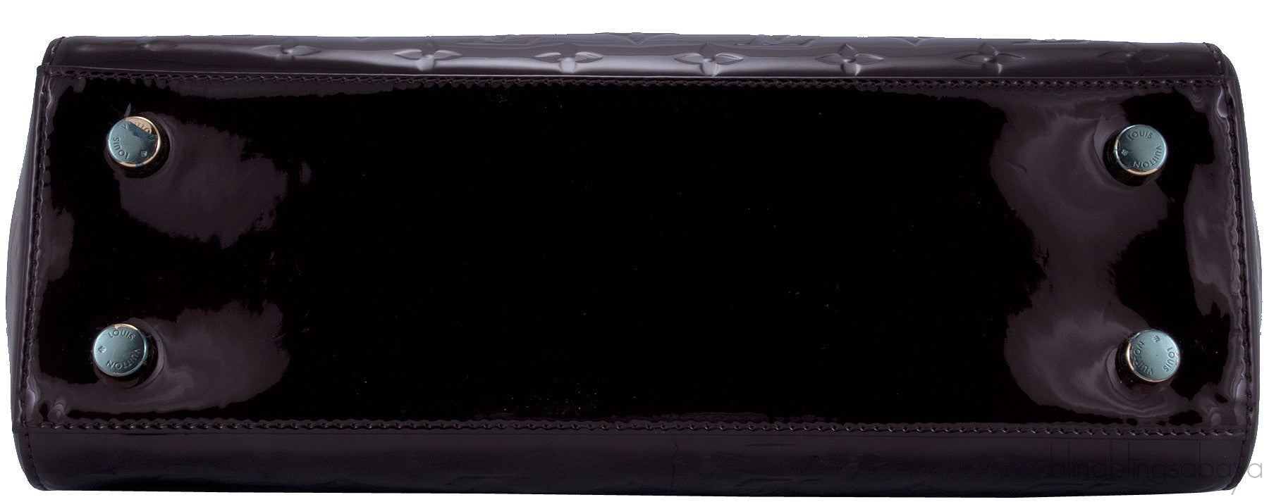 Brea MM Monogram Vernis Amarante