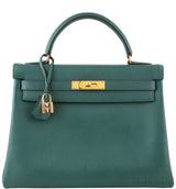 Kelly 32 Vintage Vert Clair GHW