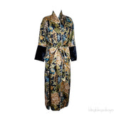Wrap Printed Robe