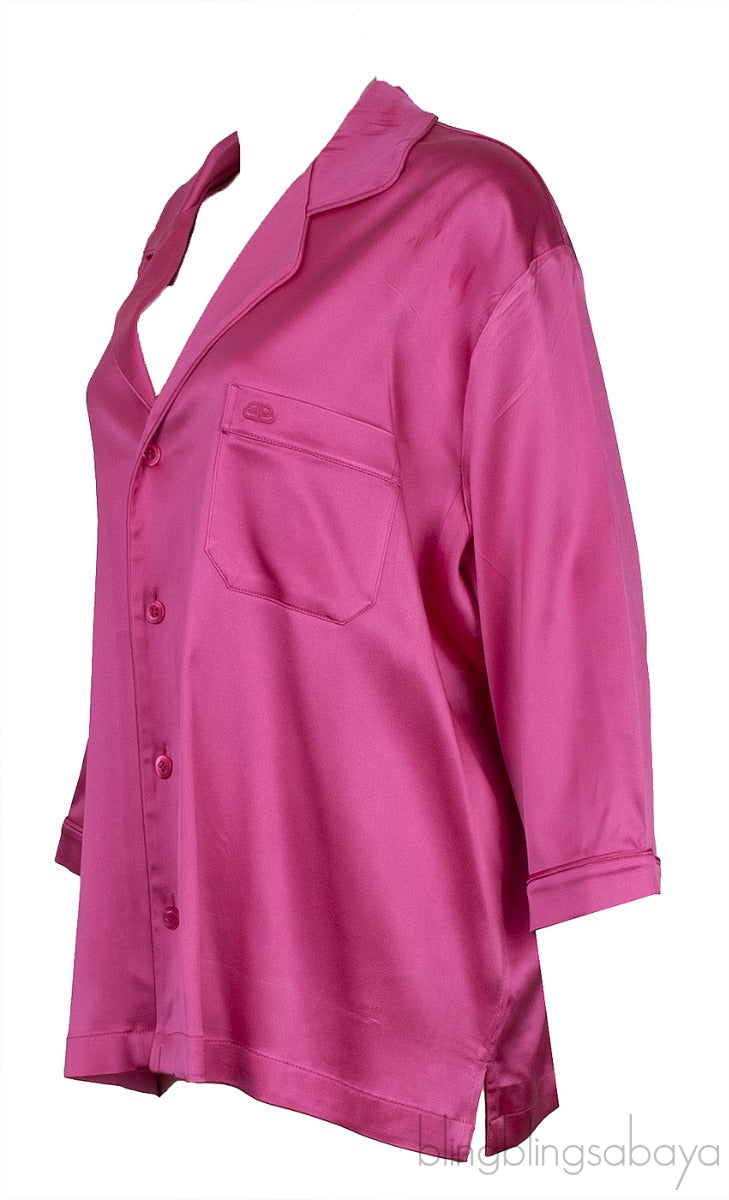 Pink Long Sleeve Shirt