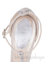 Crystal Emb. Mesh Trimmed Pumps