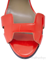 Night 70 Red Orange Slingback
