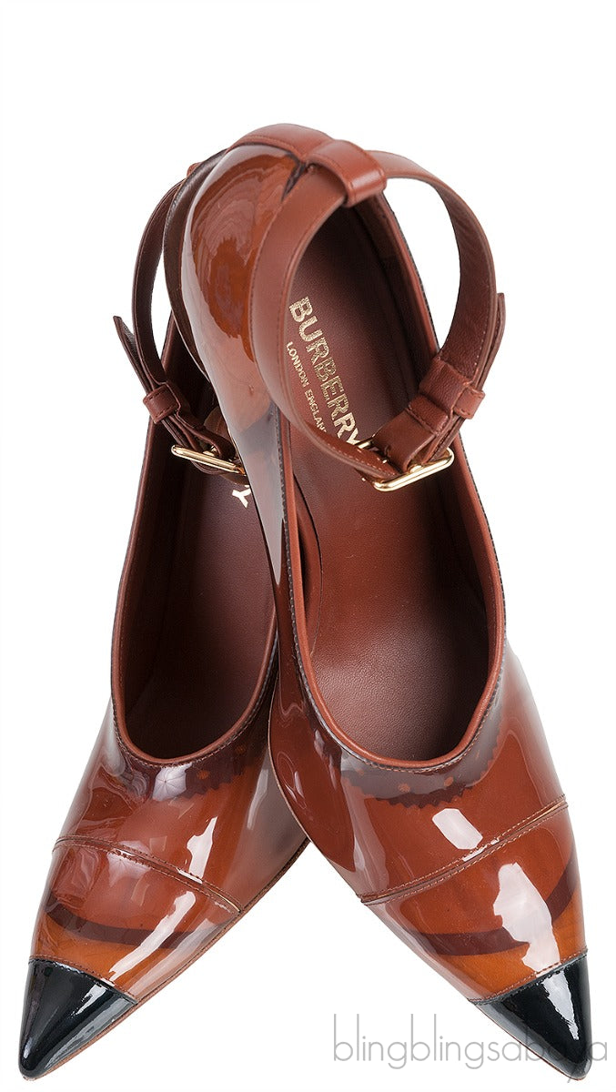 Evan 105 mm Patent Leather Pumps