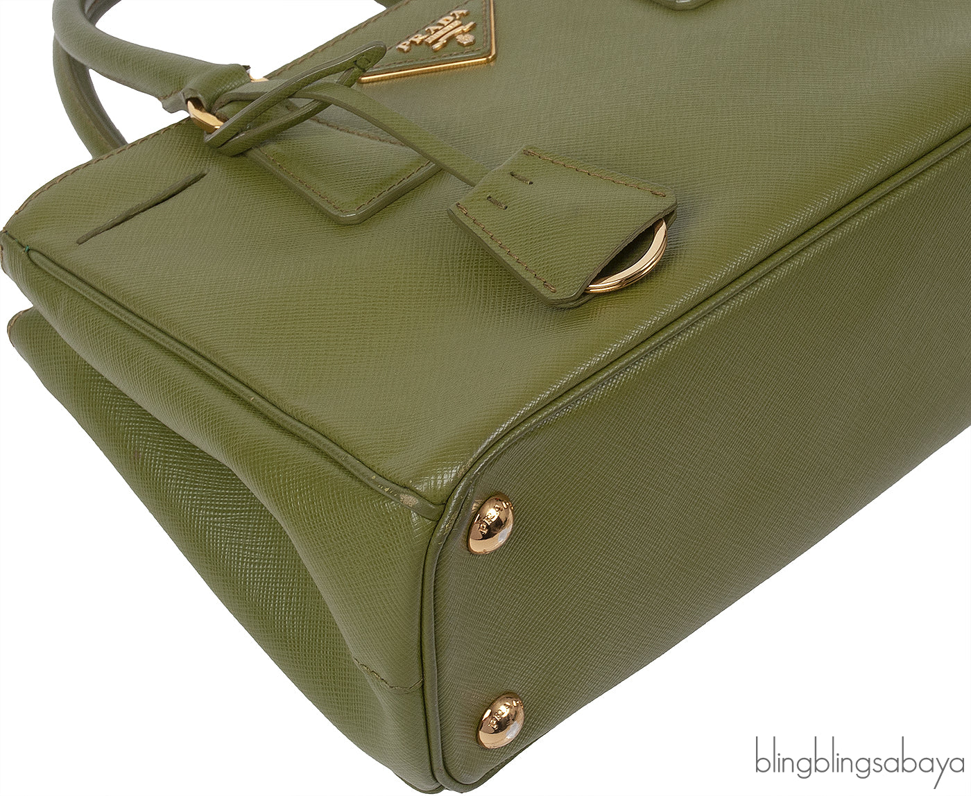 Prada Saffiano Edera Shoulder Bag