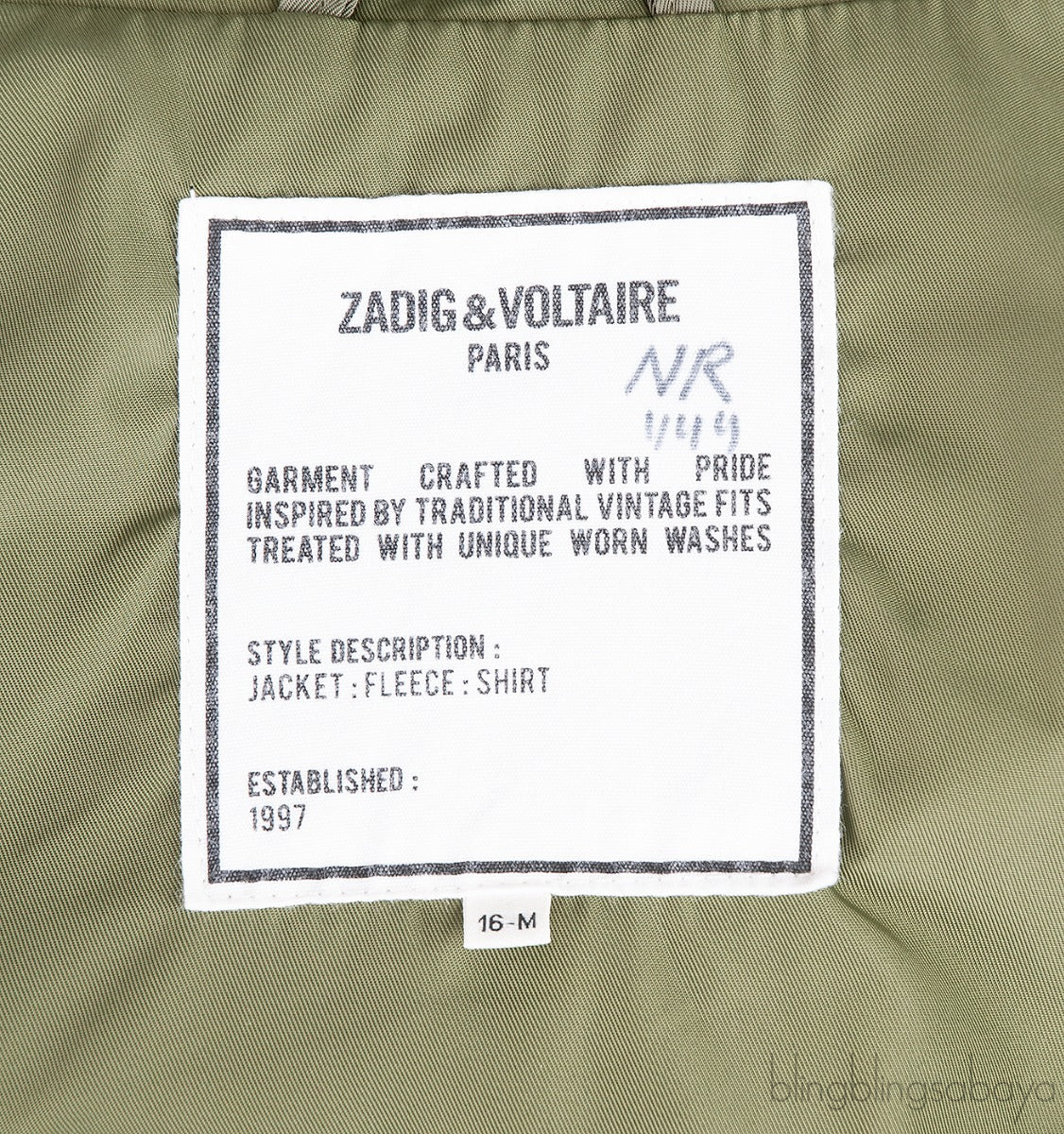Army Green Polyester Jacket