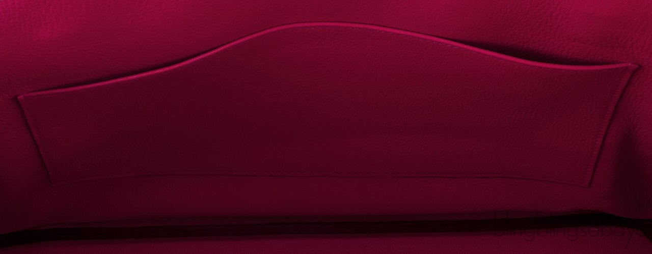 Birkin 35 Ostrich Bougainvillier