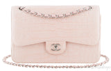 Light Pink Jumbo Crocodile Bag