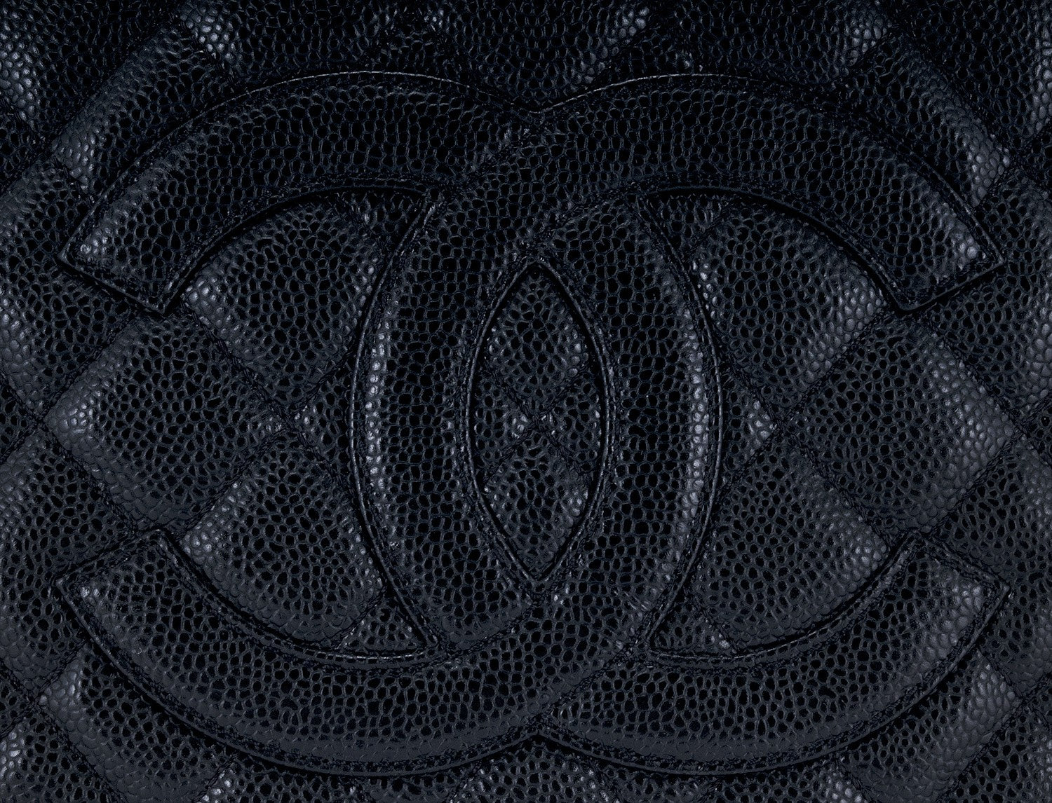 Black Caviar Shopping Tote