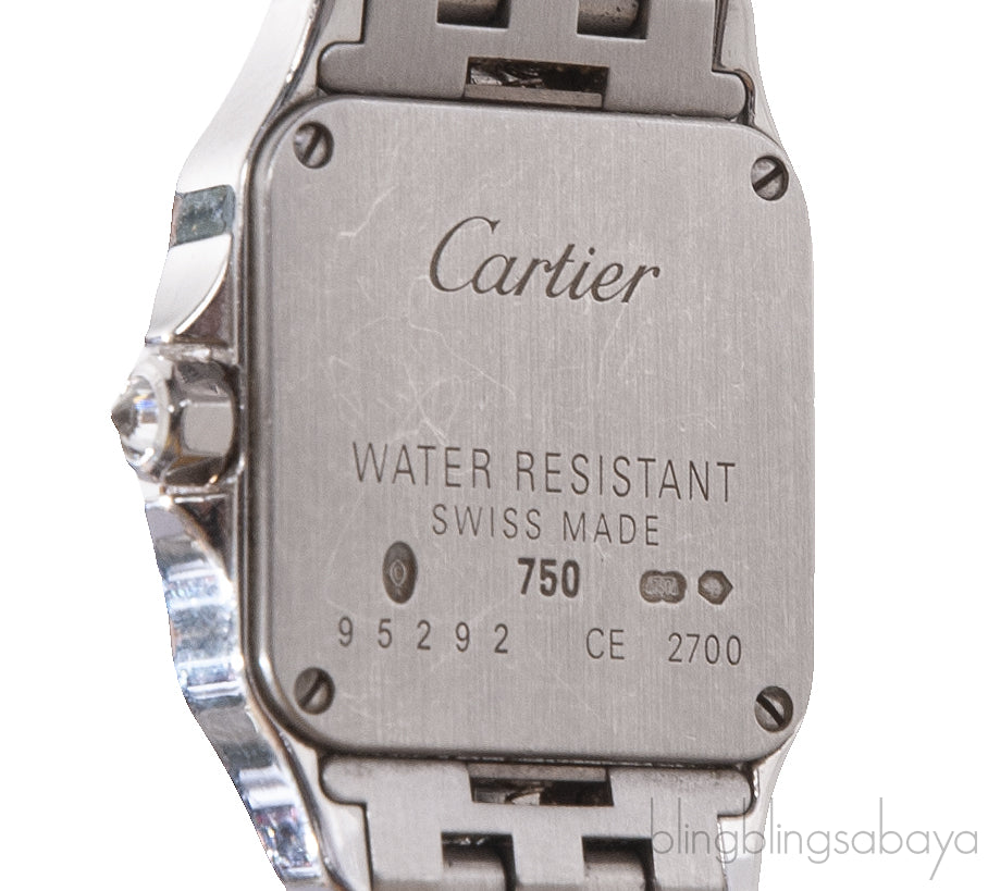 Cartier Panthere 18k White Gold Diamond Watch