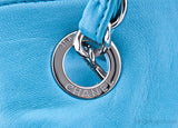 Disc Collection Turquoise Lambskin