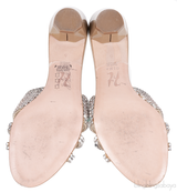 Gina Silver Crystal Nude Utah Sandals