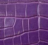 Fendi Purple Crocodile Medium Peekaboo GHW