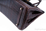 Birkin 35 Havanne Shiny Croco